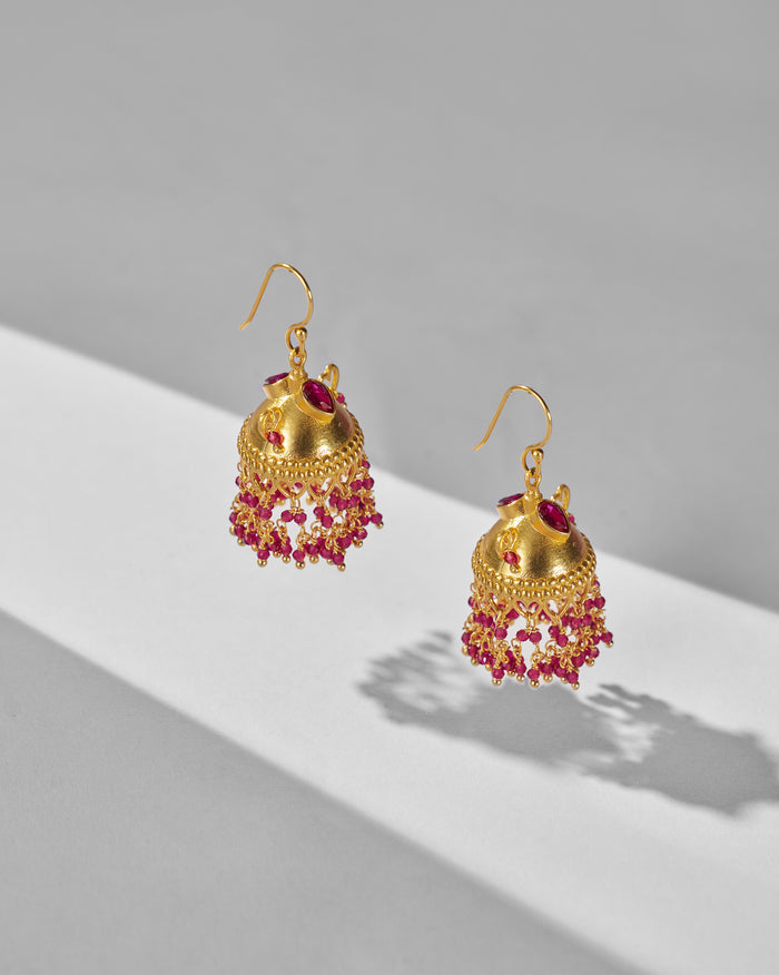 Kaveri Jhumka - Gold