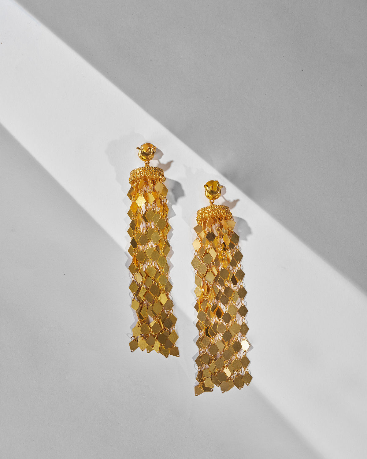 Gulbahar Earrings - Gold