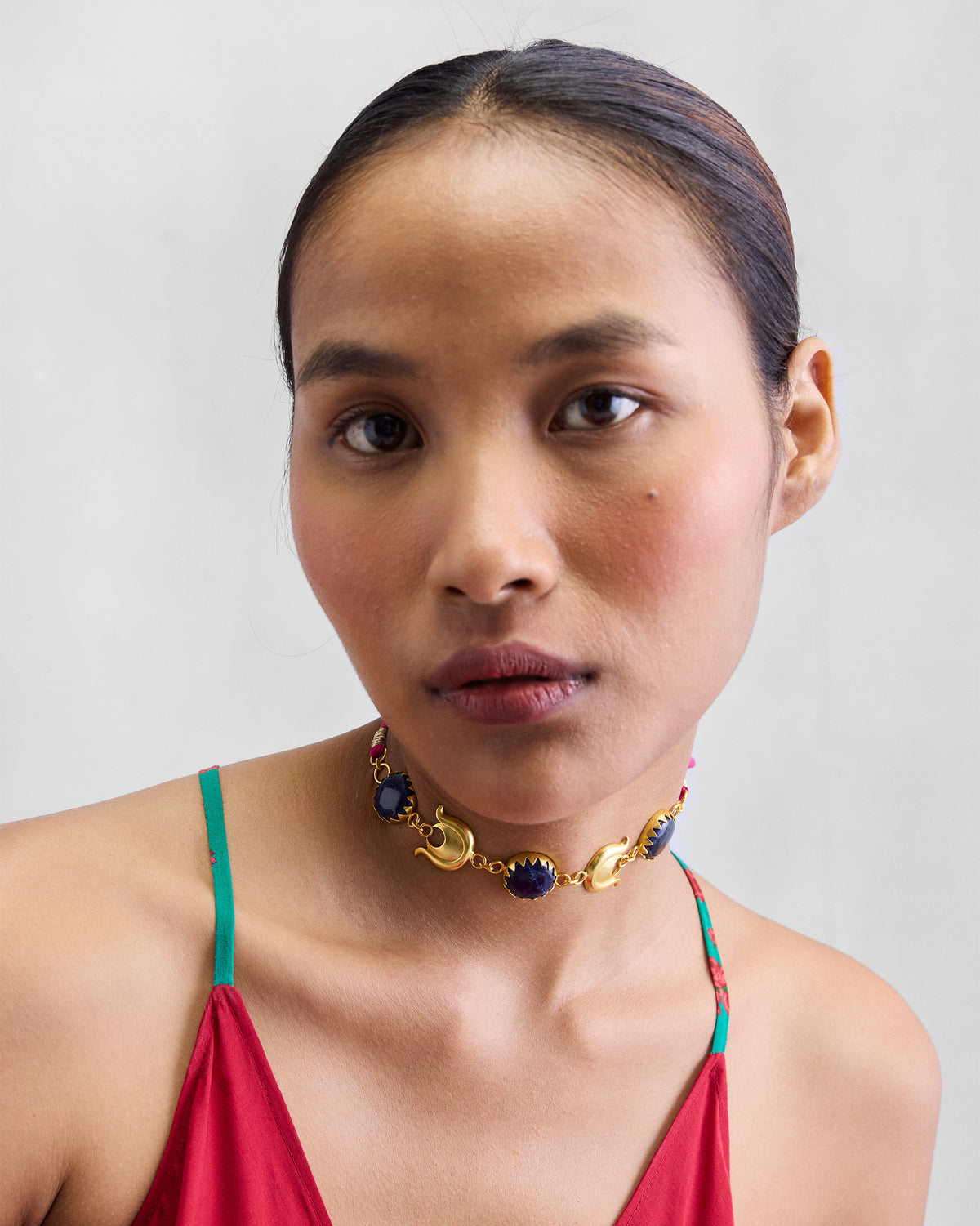 Chandphool Choker - Gold