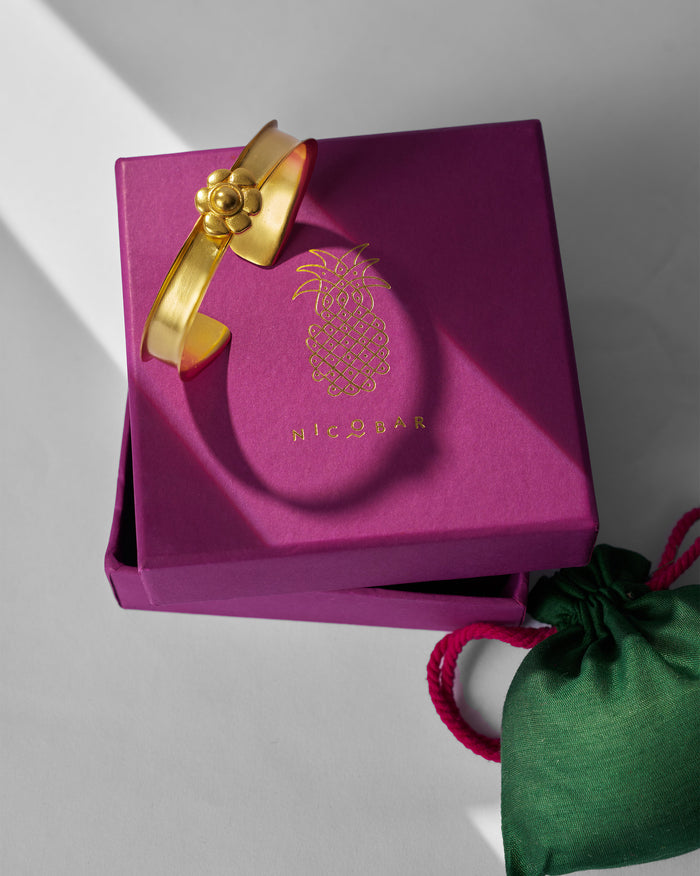 Clover Cuff - Gold