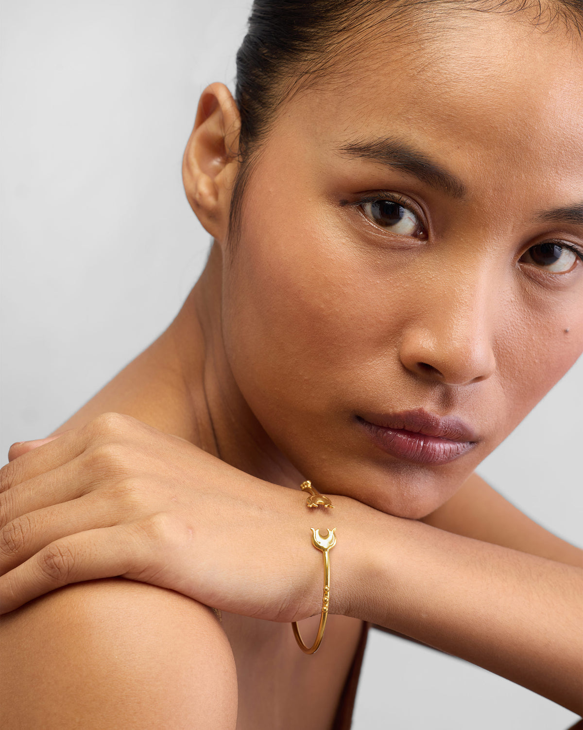 Chaandphool Cuff - Gold