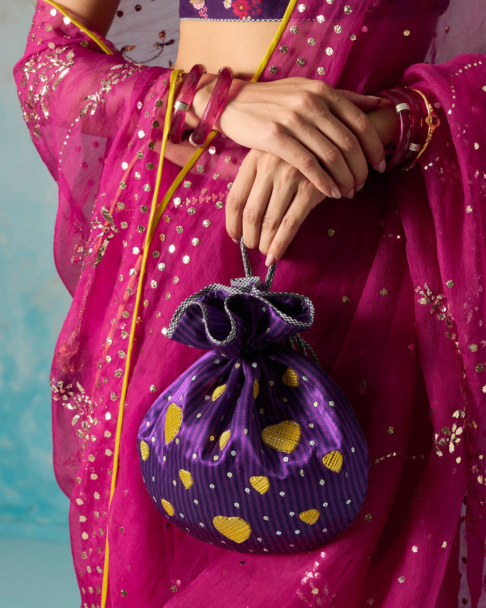 Meher Potli - Violet