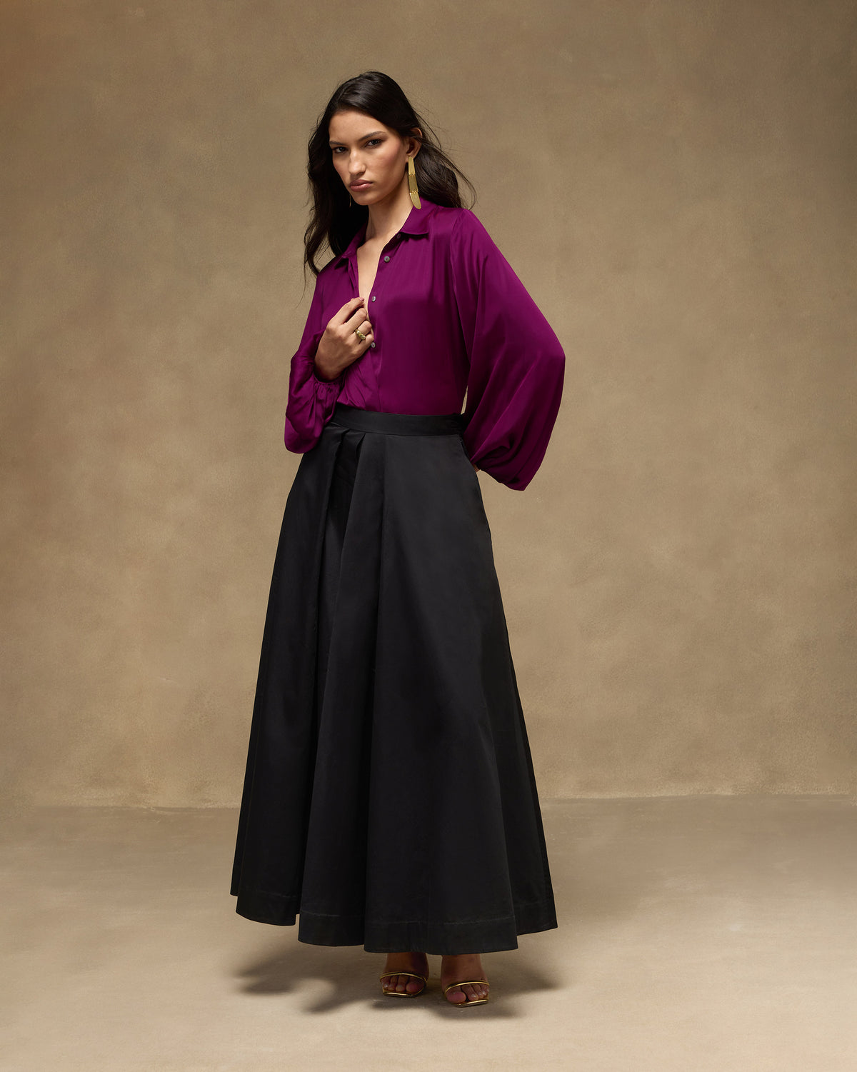 Daydream Shirt - Satin Blend Regular Fit