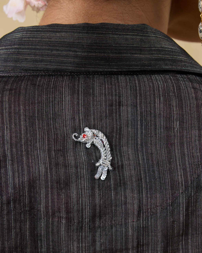 Firefly Shirt - Metallic Tissue Loose Fit