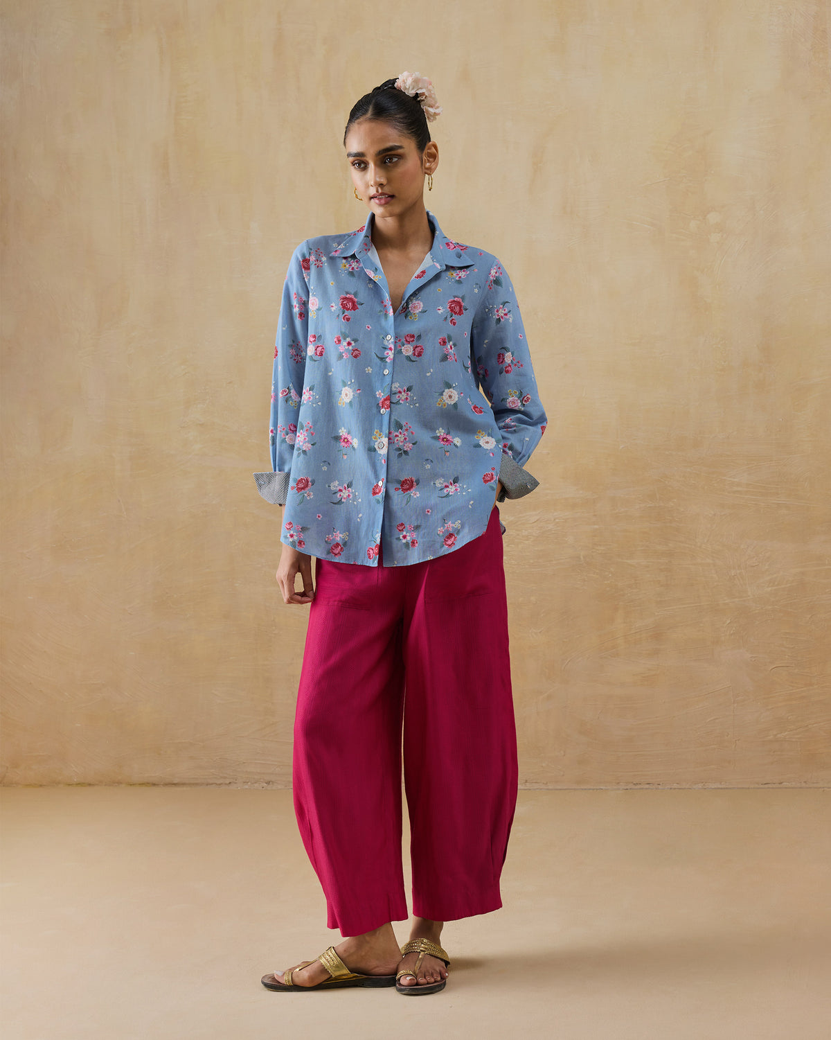 Detour Shirt - Cotton Linen Regular Fit