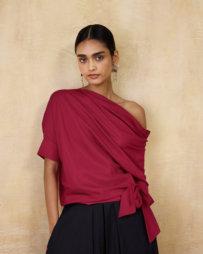 Tokyo offshoulder Top - Bemberg Relaxed
