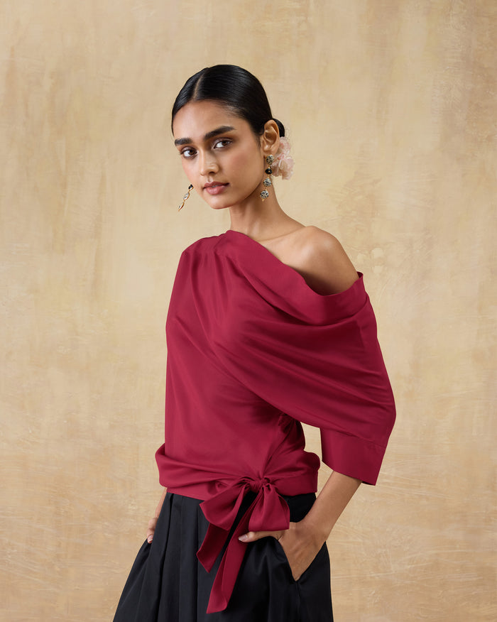 Tokyo offshoulder Top - Bemberg Relaxed