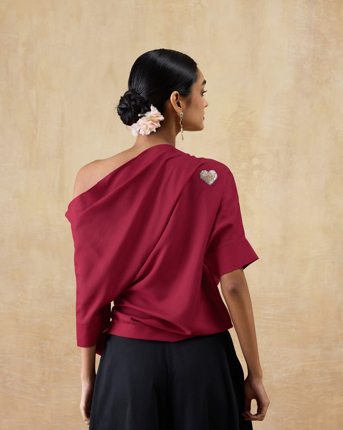 Tokyo offshoulder Top - Bemberg Relaxed