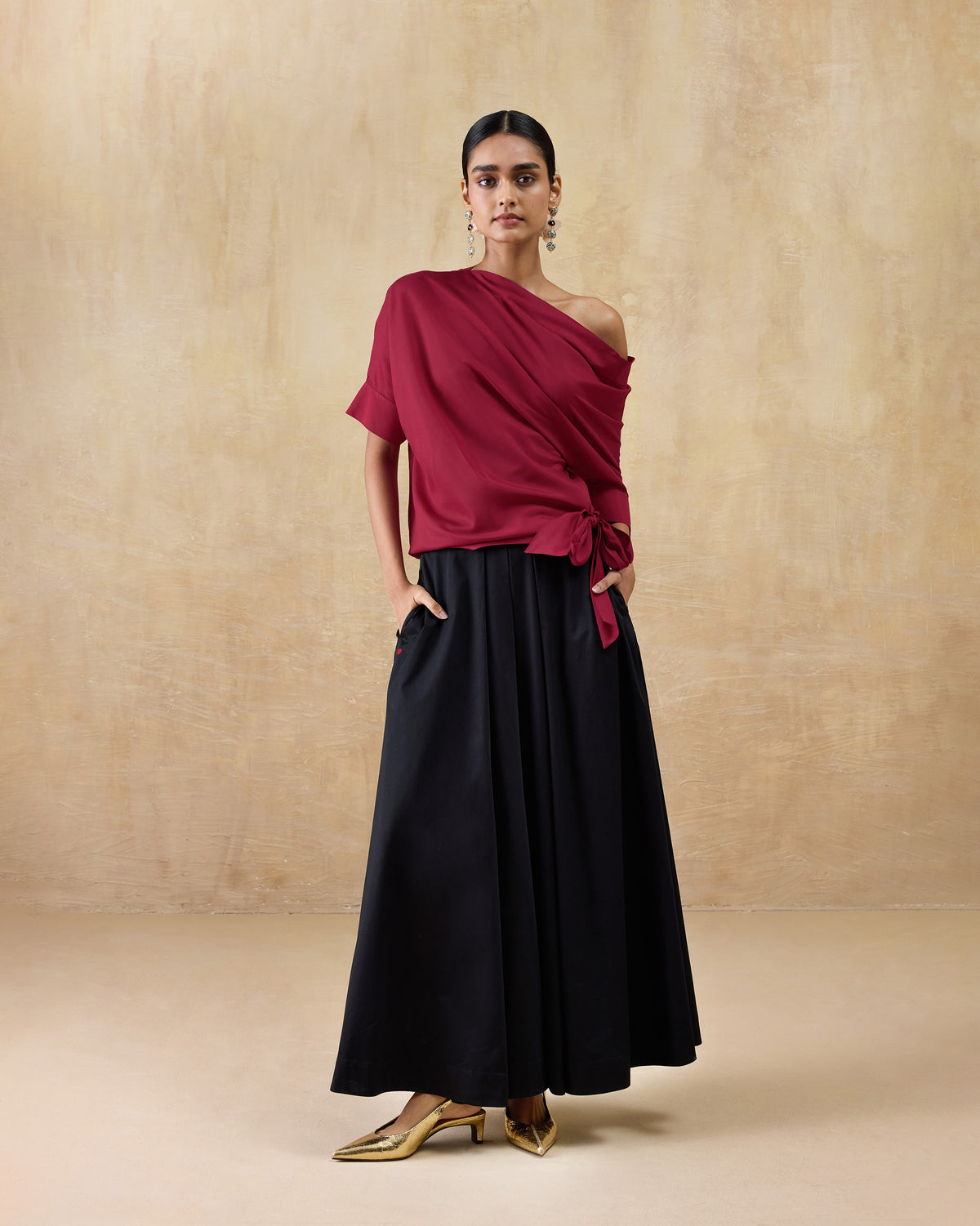 Tokyo offshoulder Top - Bemberg Relaxed
