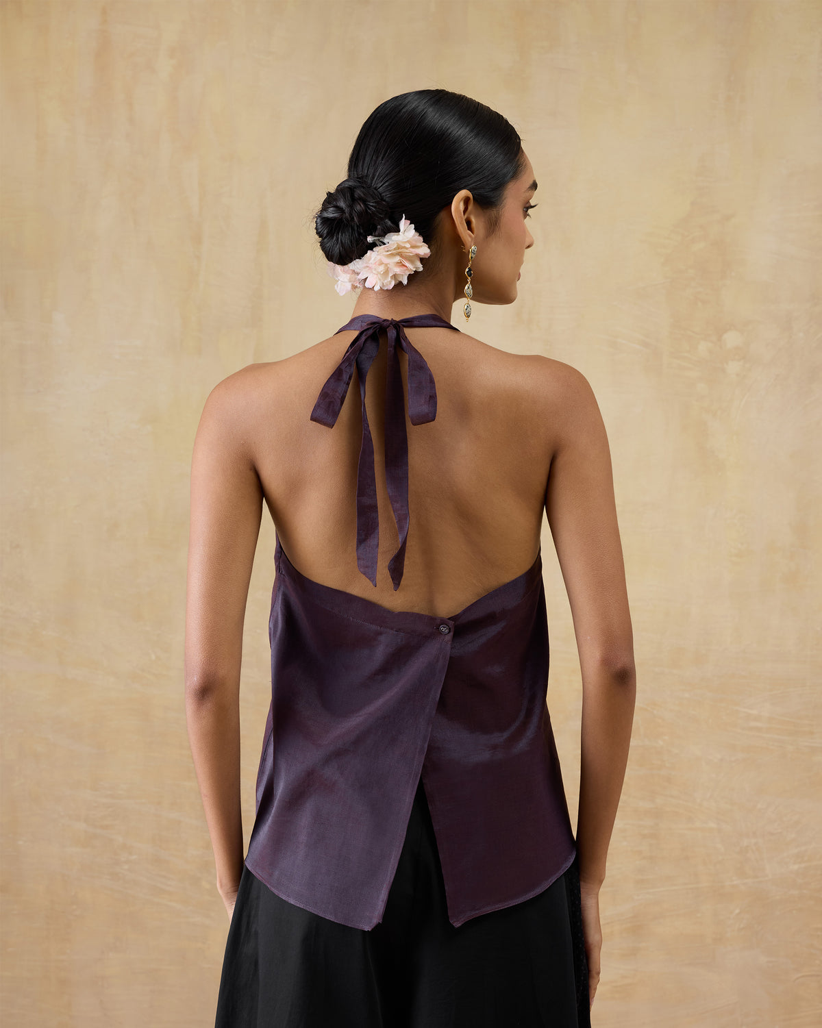 Sashay Top - Metallised Fibre A-Line Fit