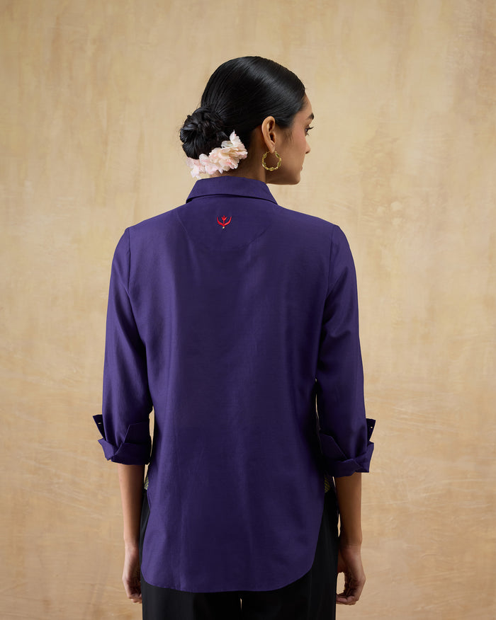 Tuxedo Shirt - Cotton Silk Regular Fit