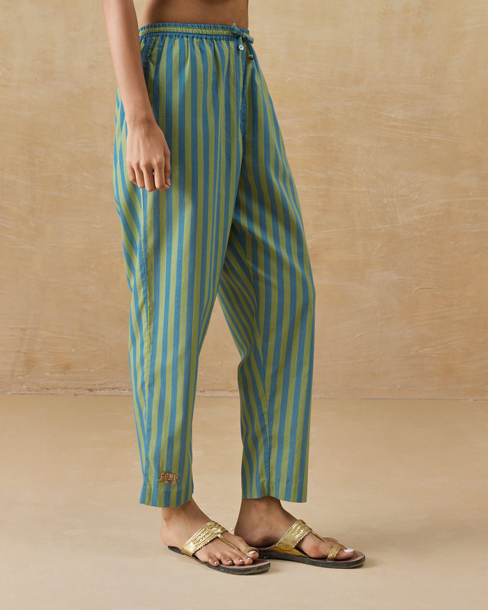 Arzoie Pants - Organic Cotton Voile Narrow Fit