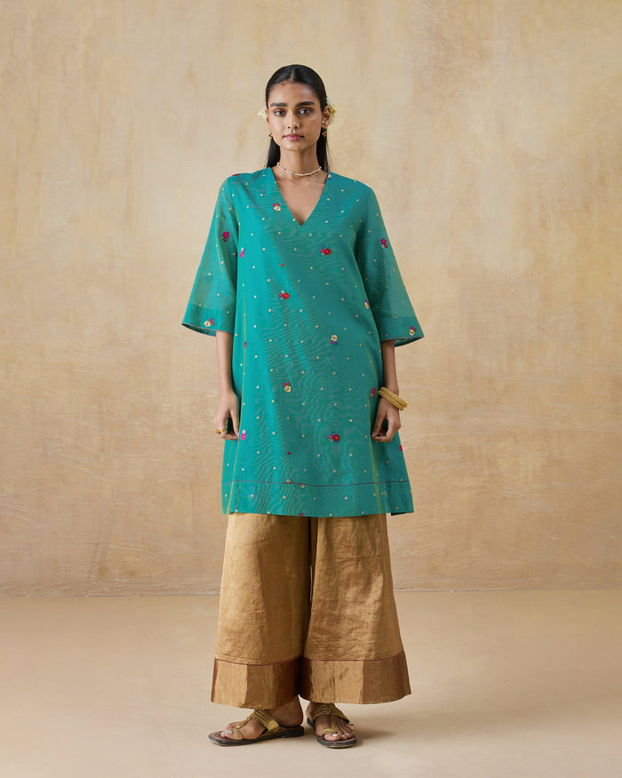 Twilight Kurta - Cotton Silk Regular Fit
