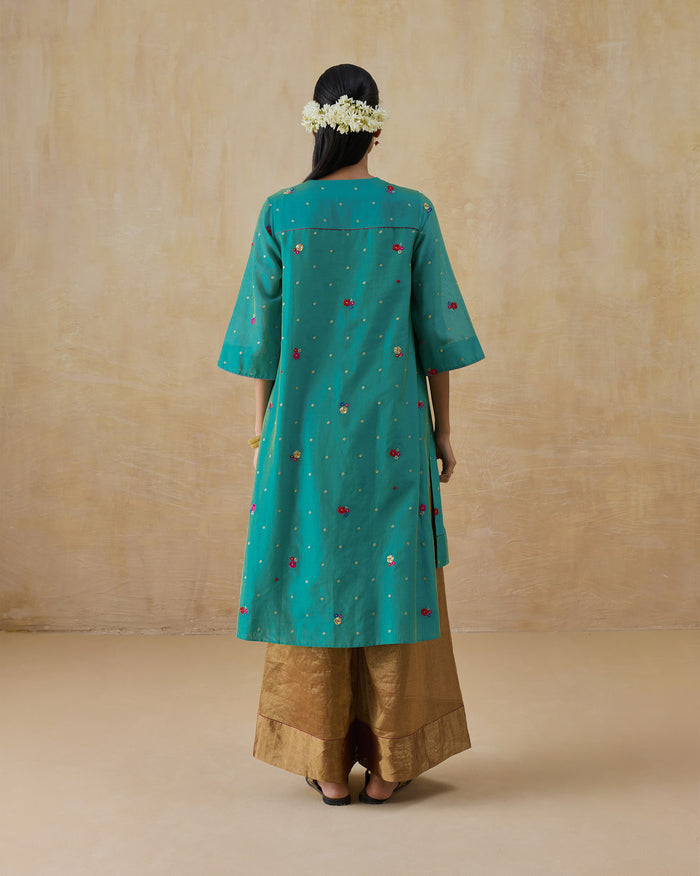 Twilight Kurta - Cotton Silk Regular Fit