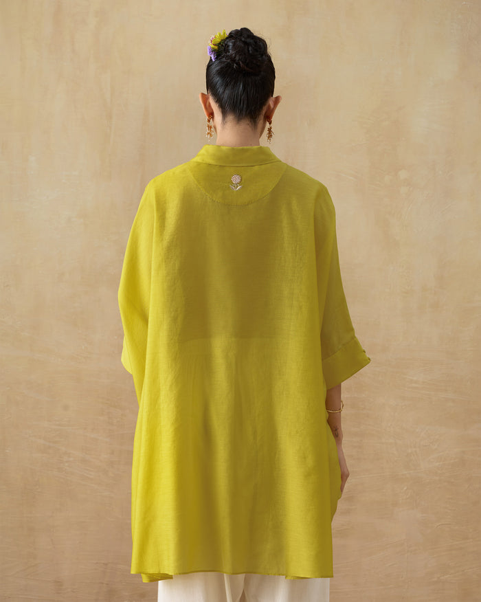 Hala Tunic - Cotton Silk Loose Fit