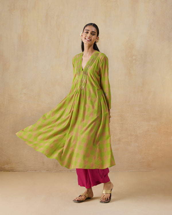 Pintuck Kurta