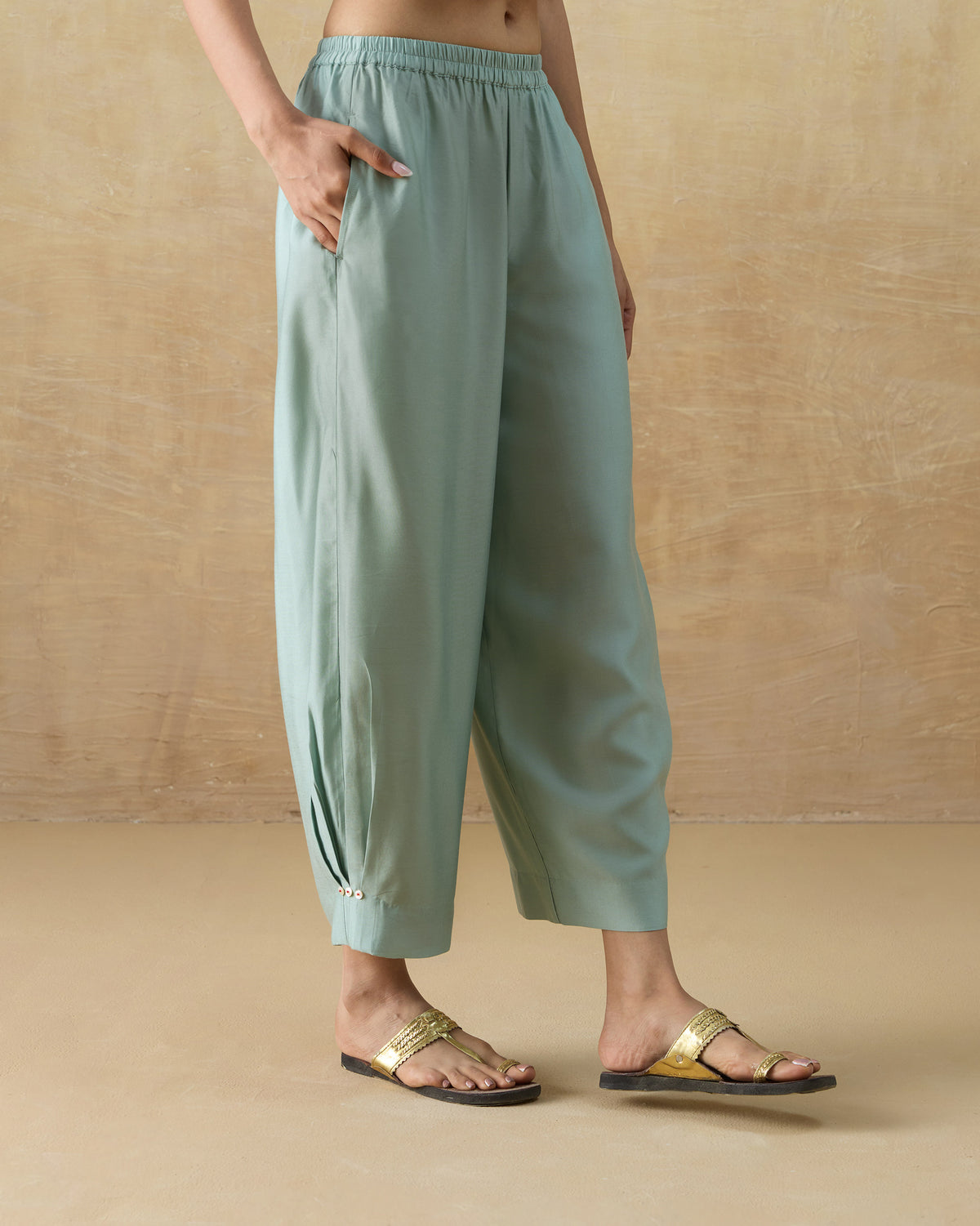 Wander Pants - Silk Blend Regular Fit