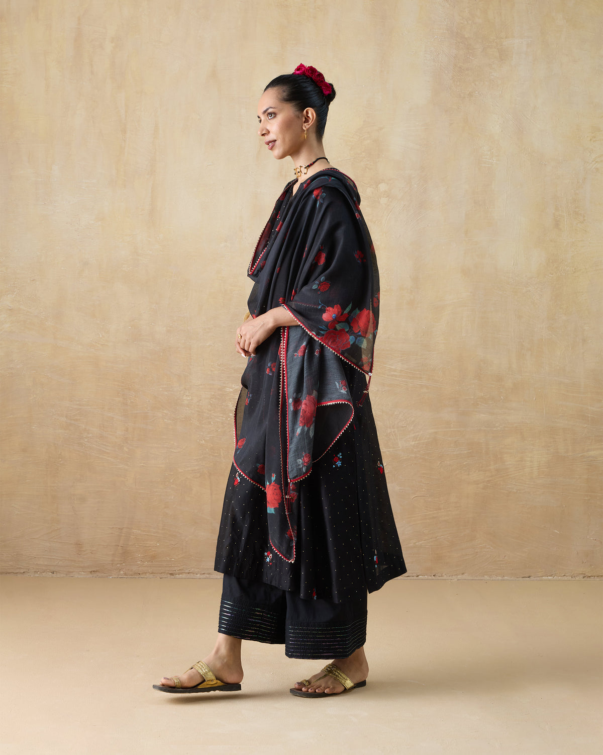 Fizz Dupatta - Printed Cotton Silk