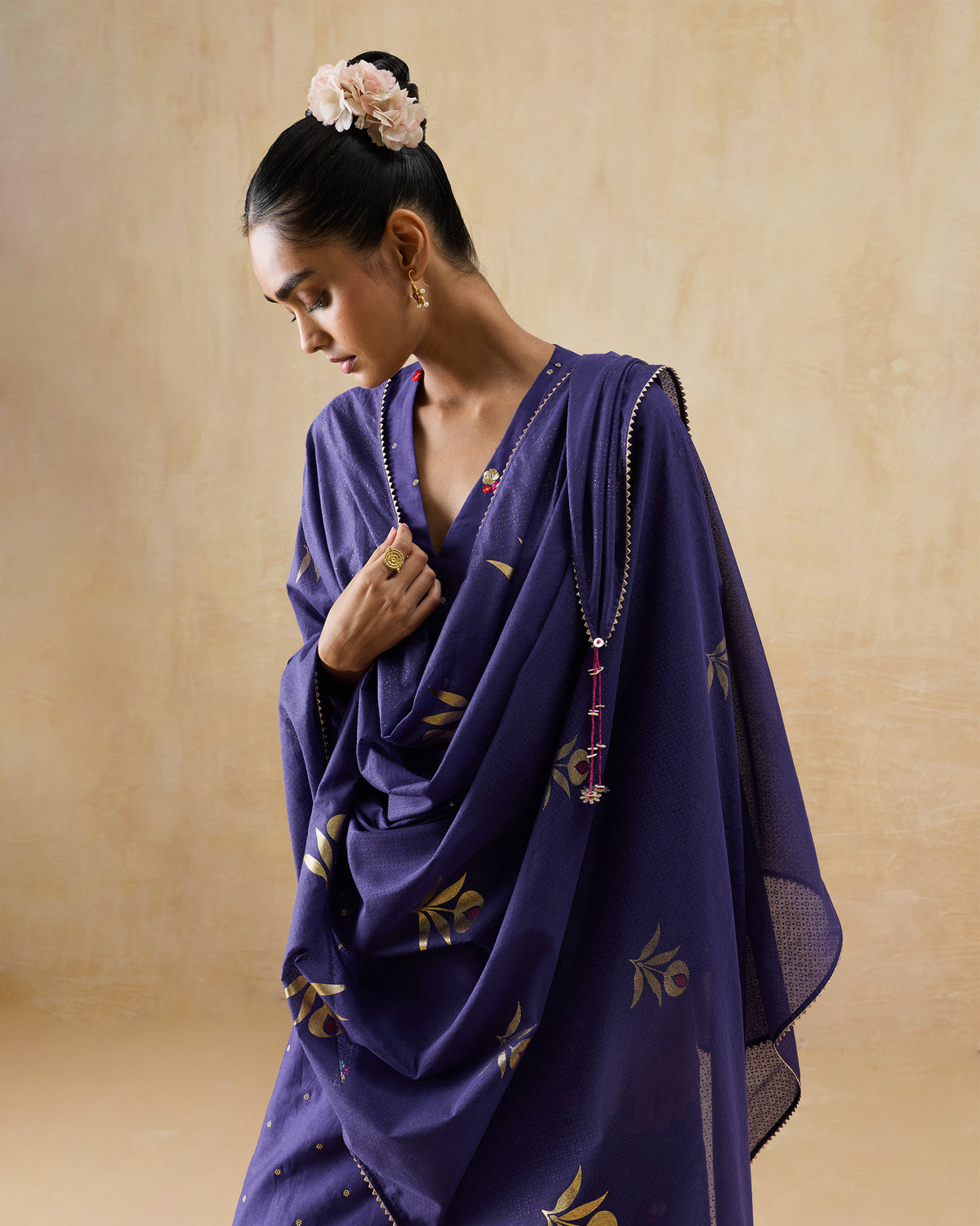 Buzz
Dupatta - Printed Cotton Silk