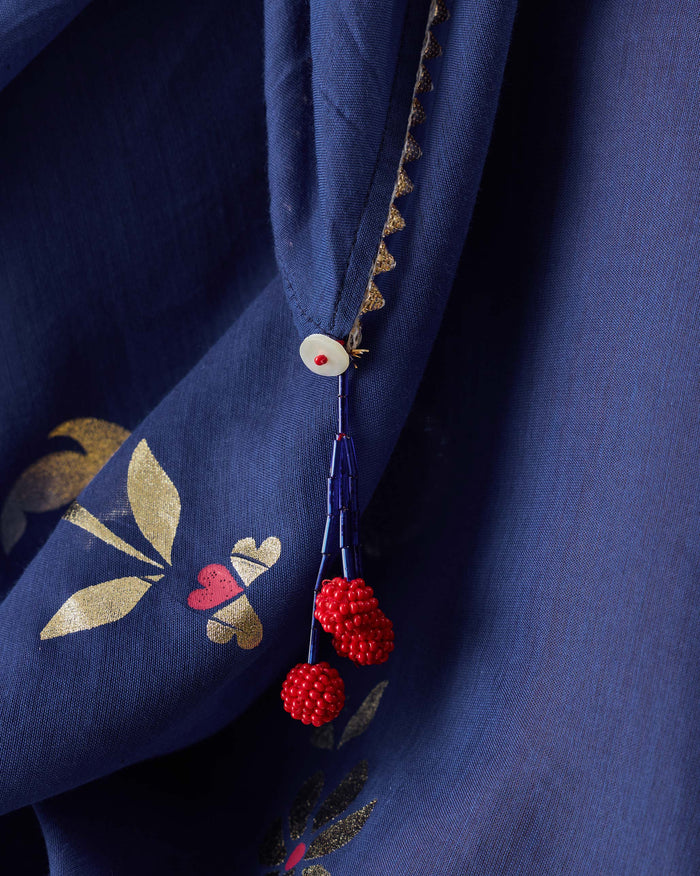 Glowgetter Dupatta - Printed Cotton Silk