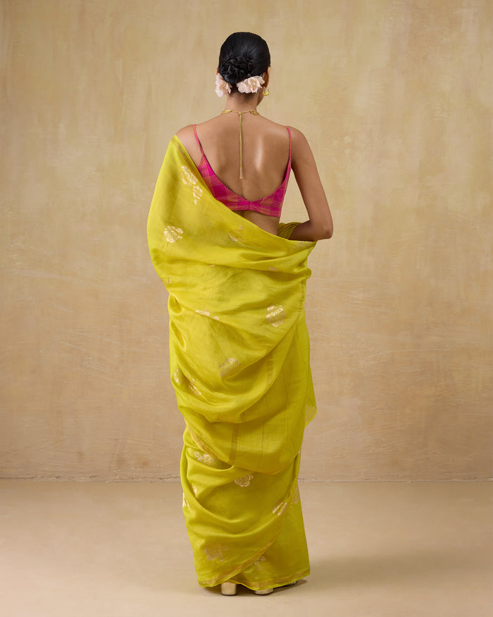 Sunset Sari - Cotton Silk