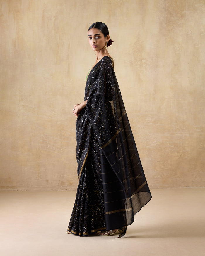 Riverbank Sari - Cotton Silk