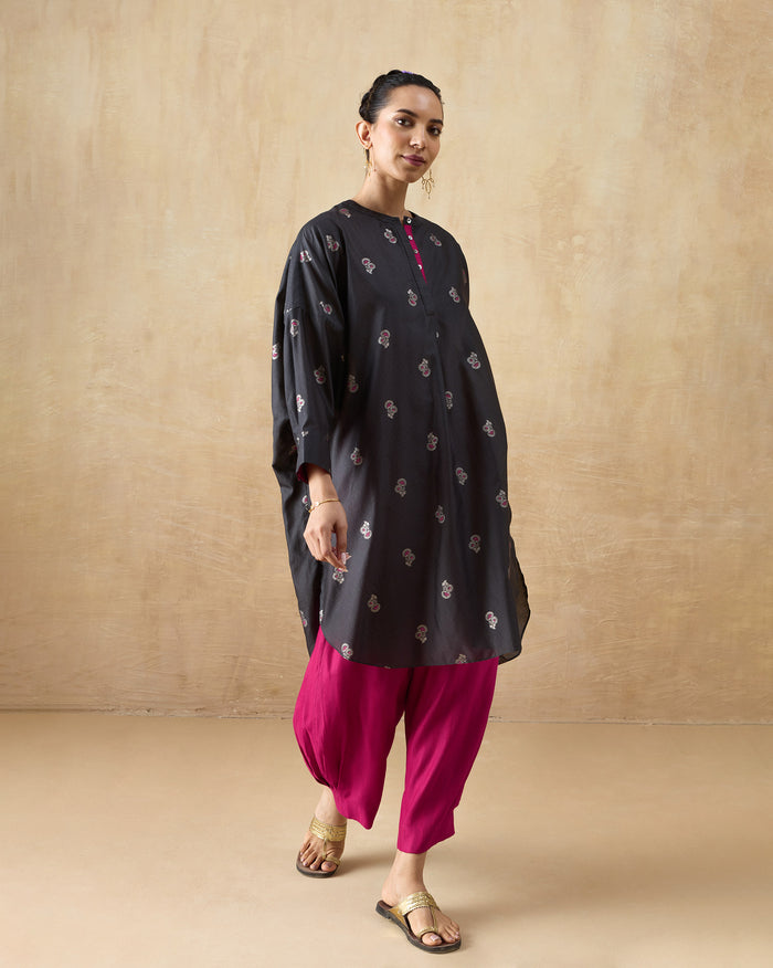 Lazy Sunday Tunic - Cotton Silk Regular Fit