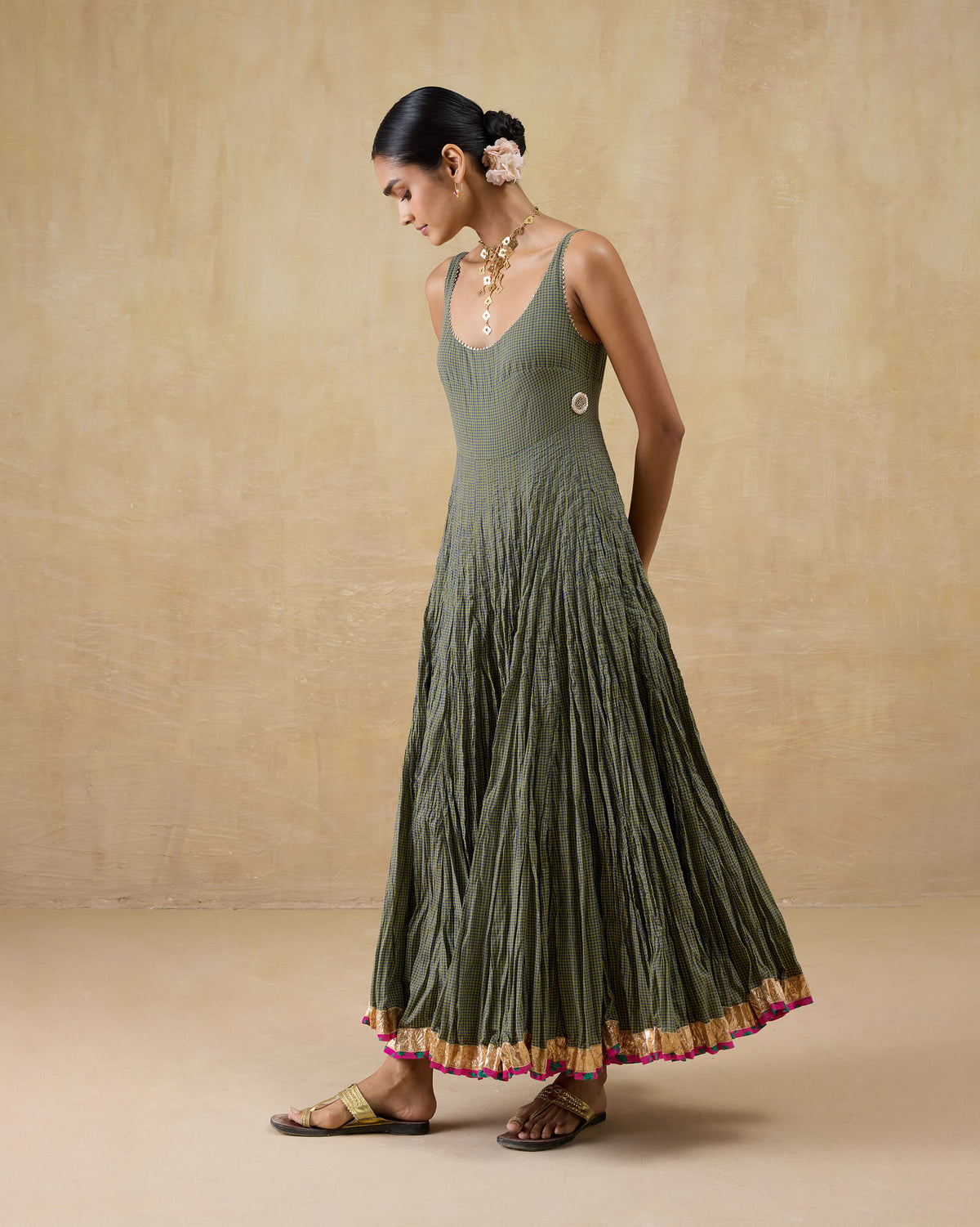 Kochi Kurta - 100% Cotton Flared Fit