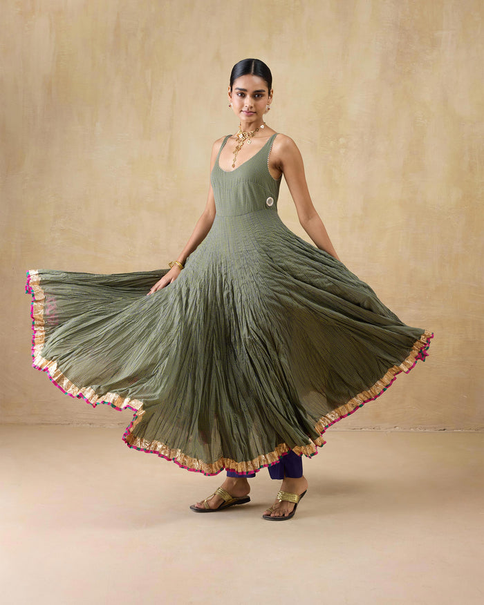 Kochi Kurta - 100% Cotton Flared Fit