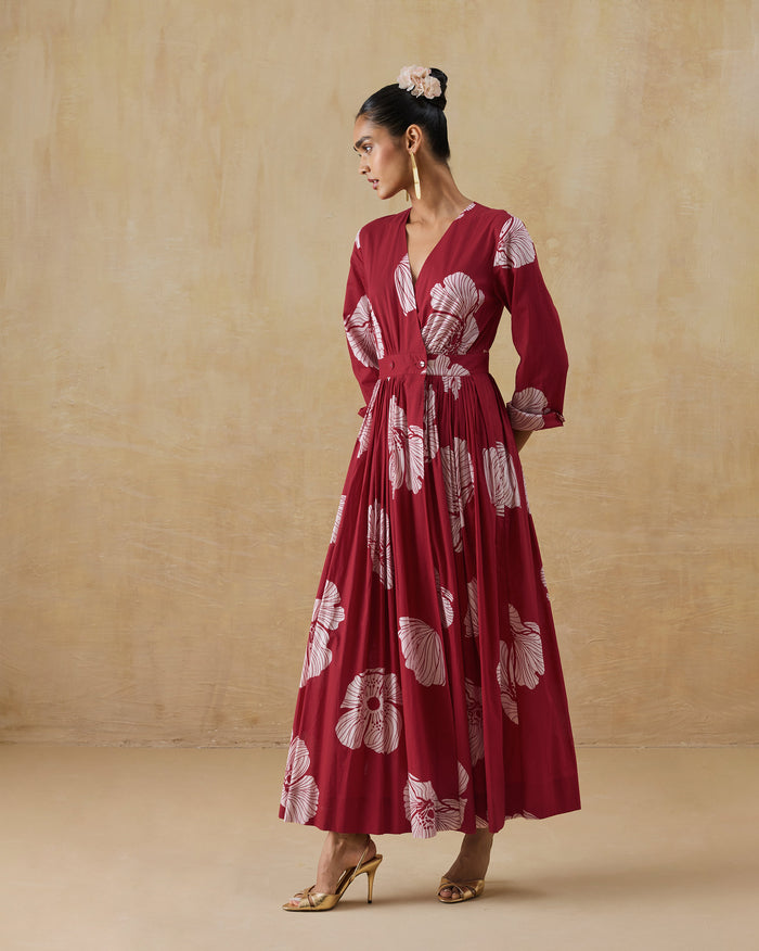 Nico Dress - 100% Organic Cotton Flared Fit