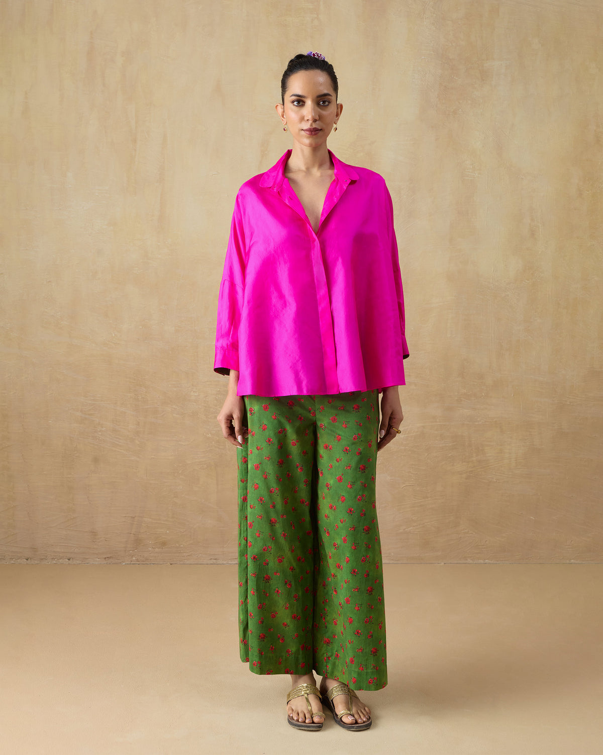 Boxy Shirt - 100% Silk Loose Fit