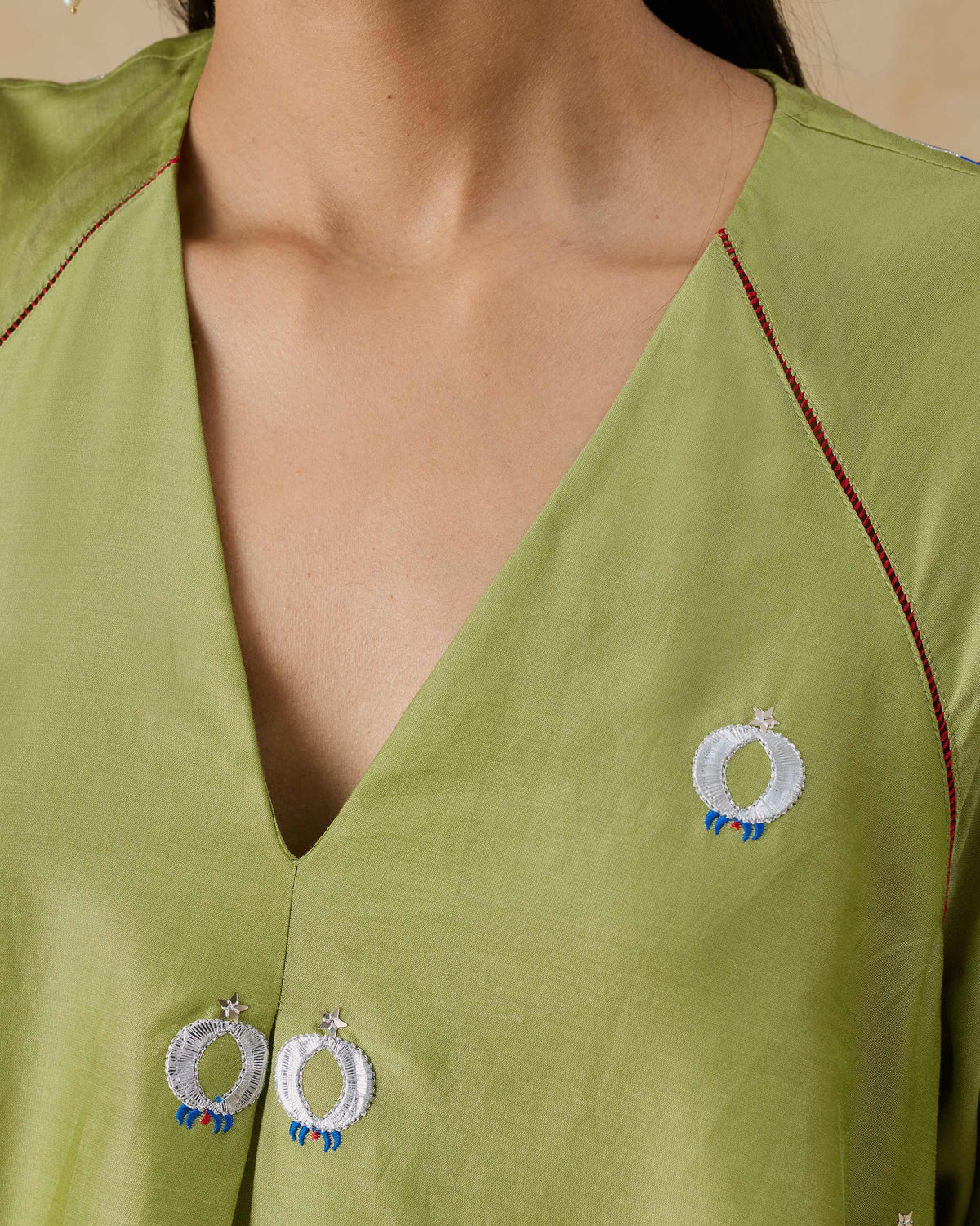 Revelry Kurta - Cotton Silk A-Line Fit
