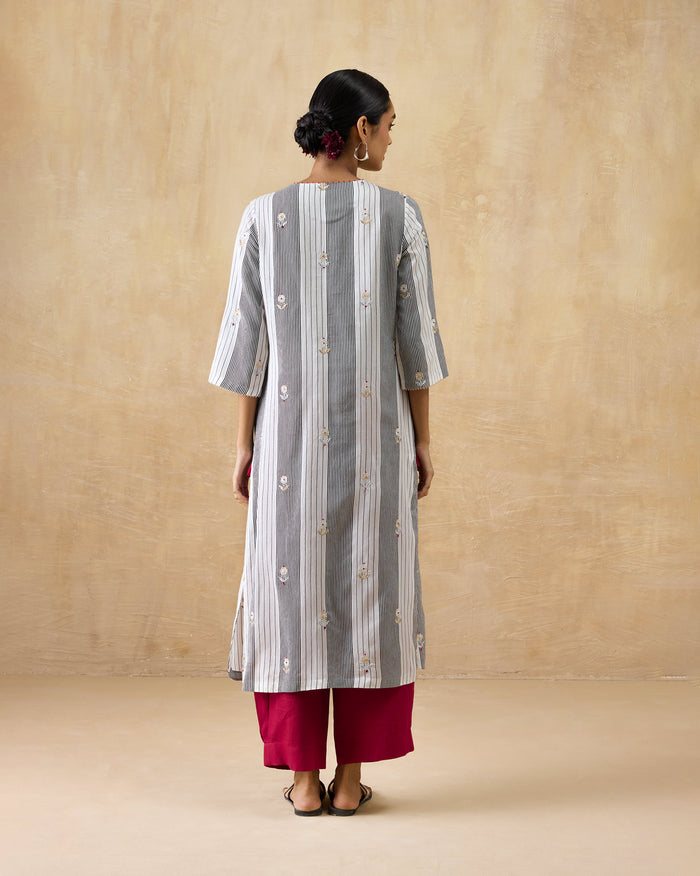 Dash Kurta - Silk Blend Regular Fit