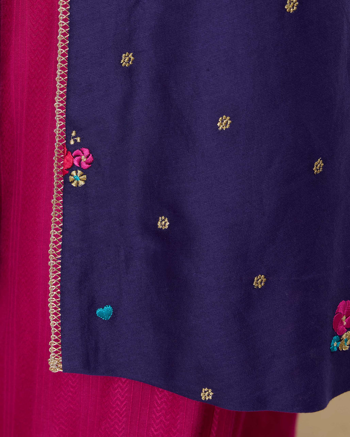 Nebula Kurta - Cotton Silk Regular Fit