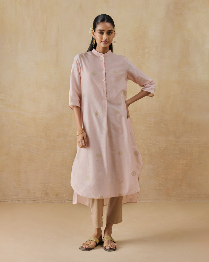 Radiant Kurta - Cotton Silk Regular Fit