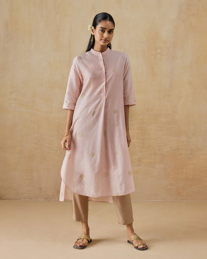 Radiant Kurta - Cotton Silk Regular Fit