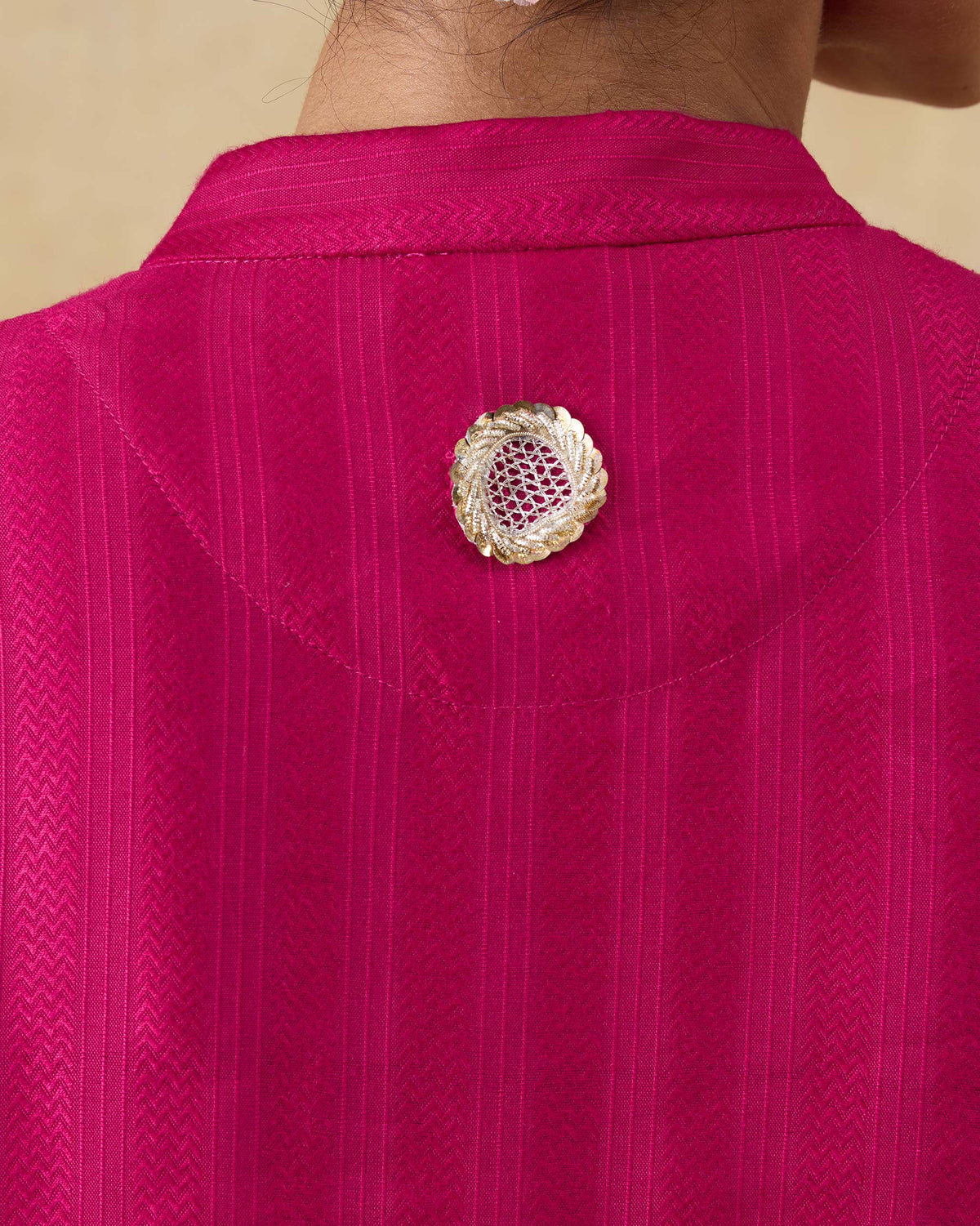 Basic Long Length Kurta - Silk Blend Regular Fit