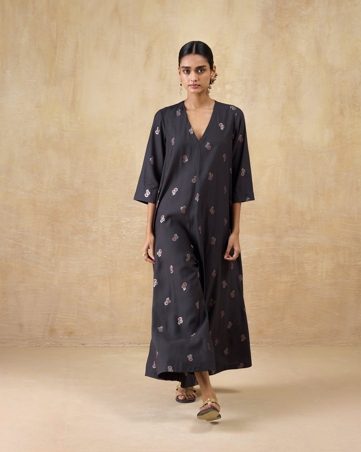 Bash Jumpsuit - Silk Blend Loose Fit