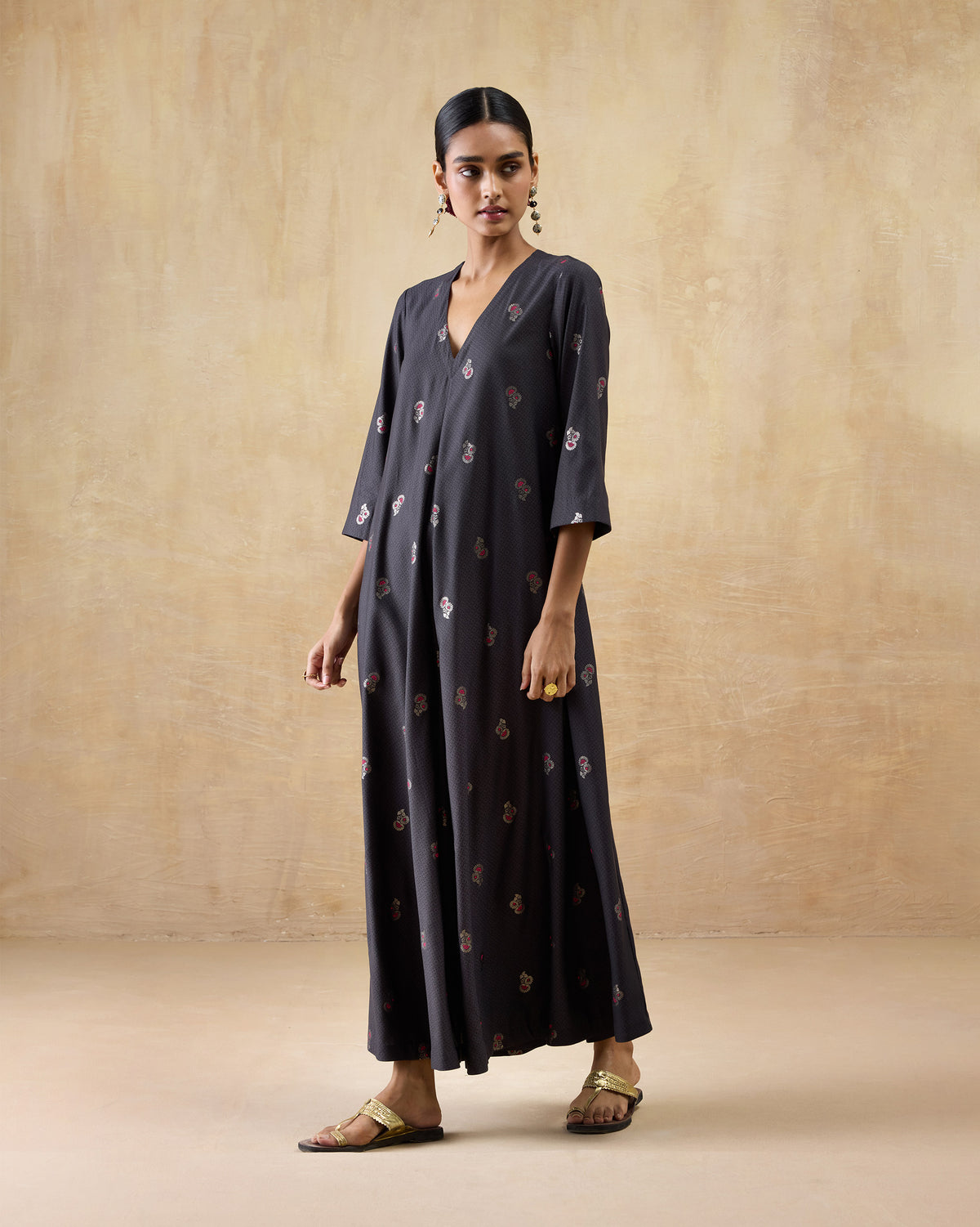 Bash Jumpsuit - Silk Blend Loose Fit