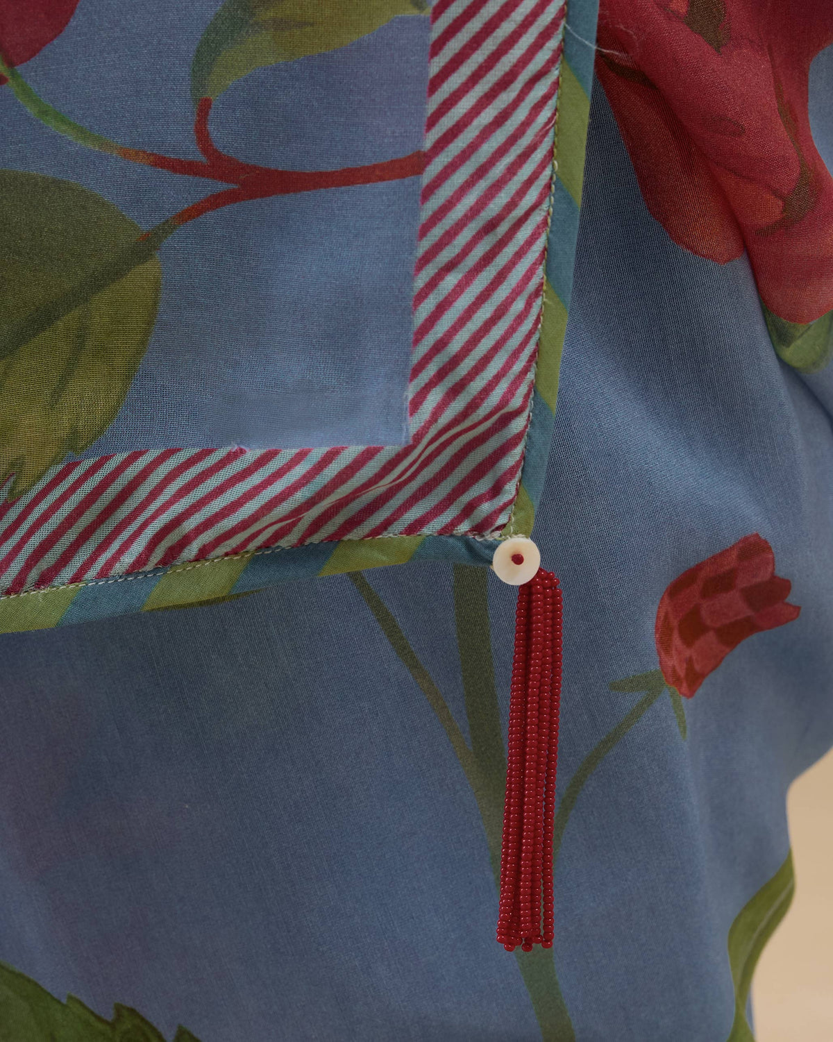 First Bloom Sari - Printed Cotton Silk