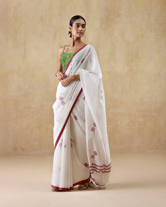 Stardust Sari - Cotton Silk