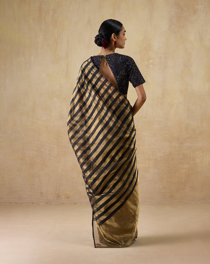 Dancefloor Sari - Metallic Tissue