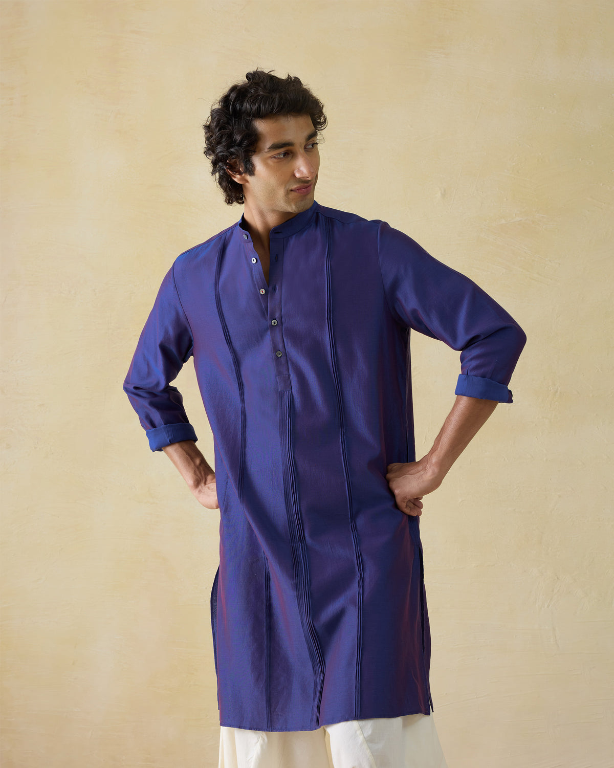 Naaz Kurta - Cotton Silk Classic Fit