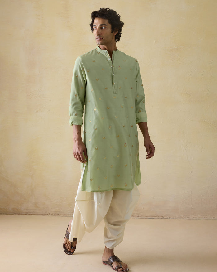 Astral Kurta - Cotton Silk Classic Fit