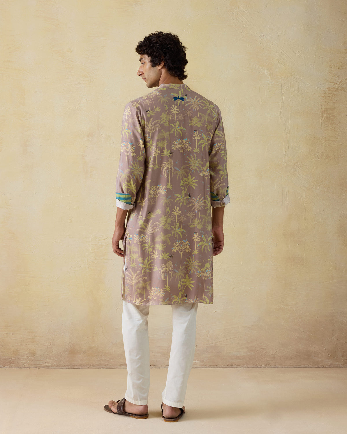 Rey Kurta - Cotton Silk Classic Fit