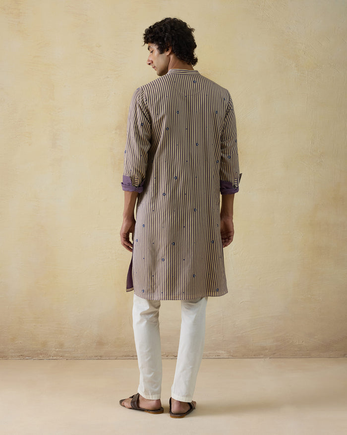 Shaam Kurta - Viscose Silk Blend Classic Fit