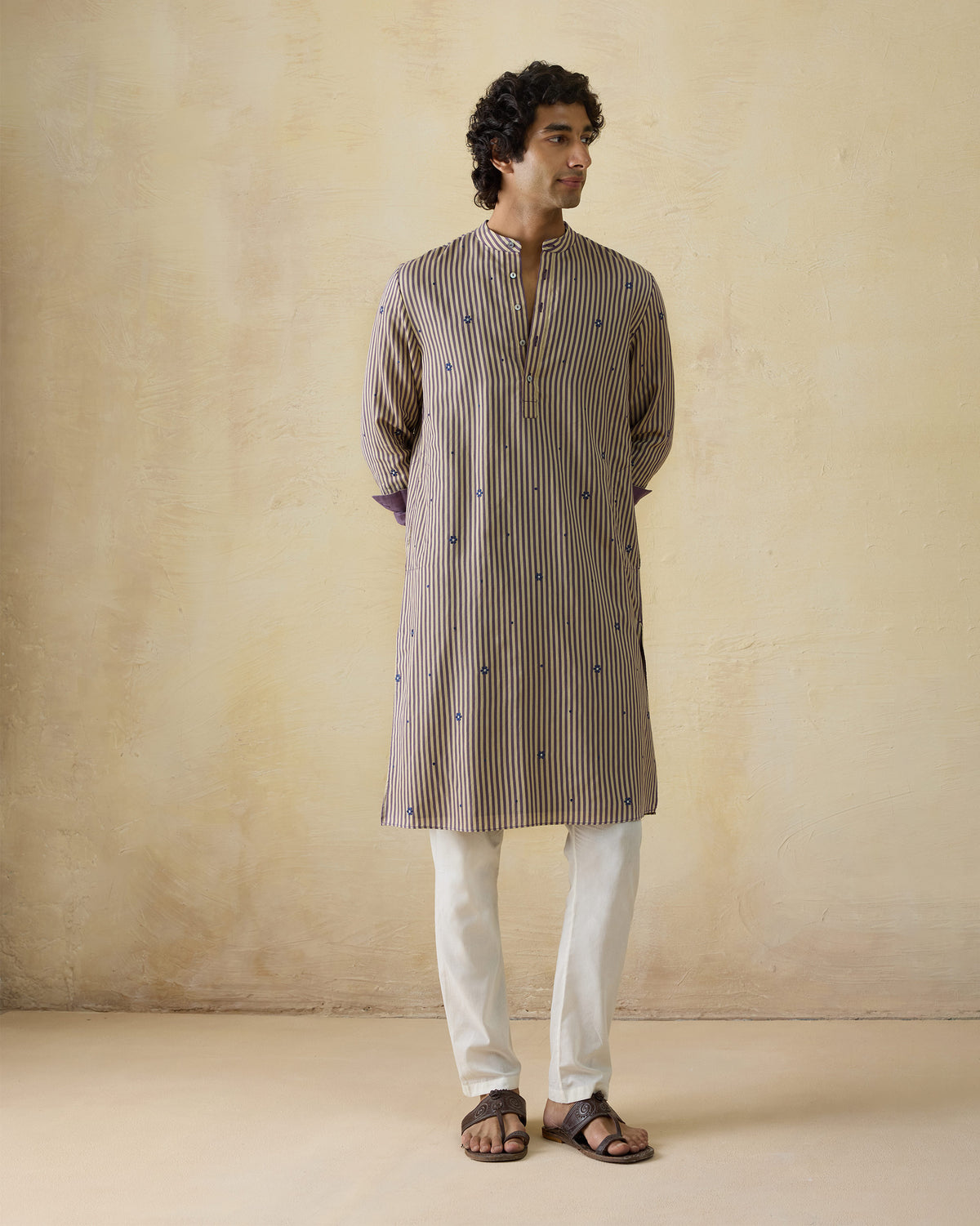 Shaam Kurta - Viscose Silk Blend Classic Fit