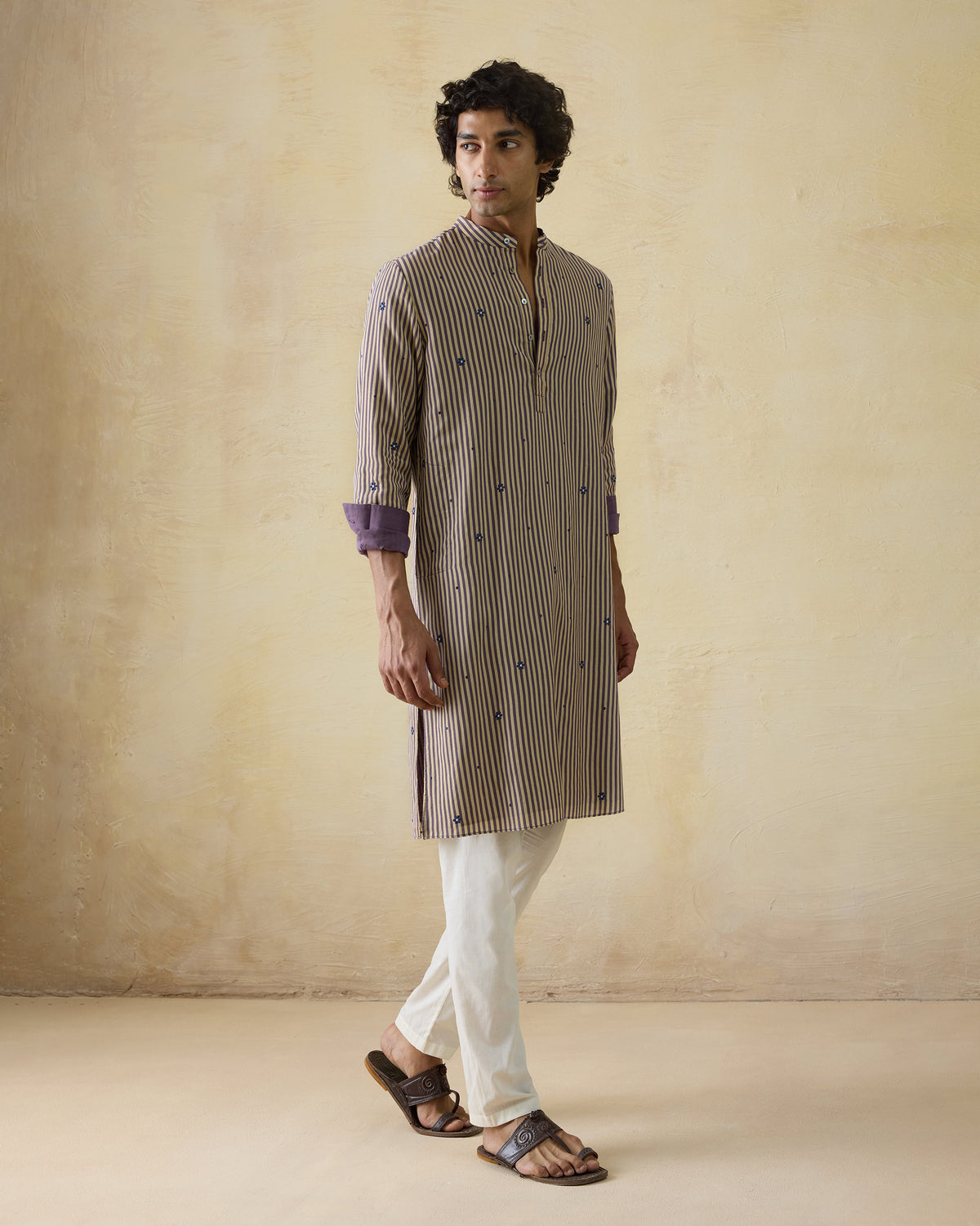 Shaam Kurta - Viscose Silk Blend Classic Fit