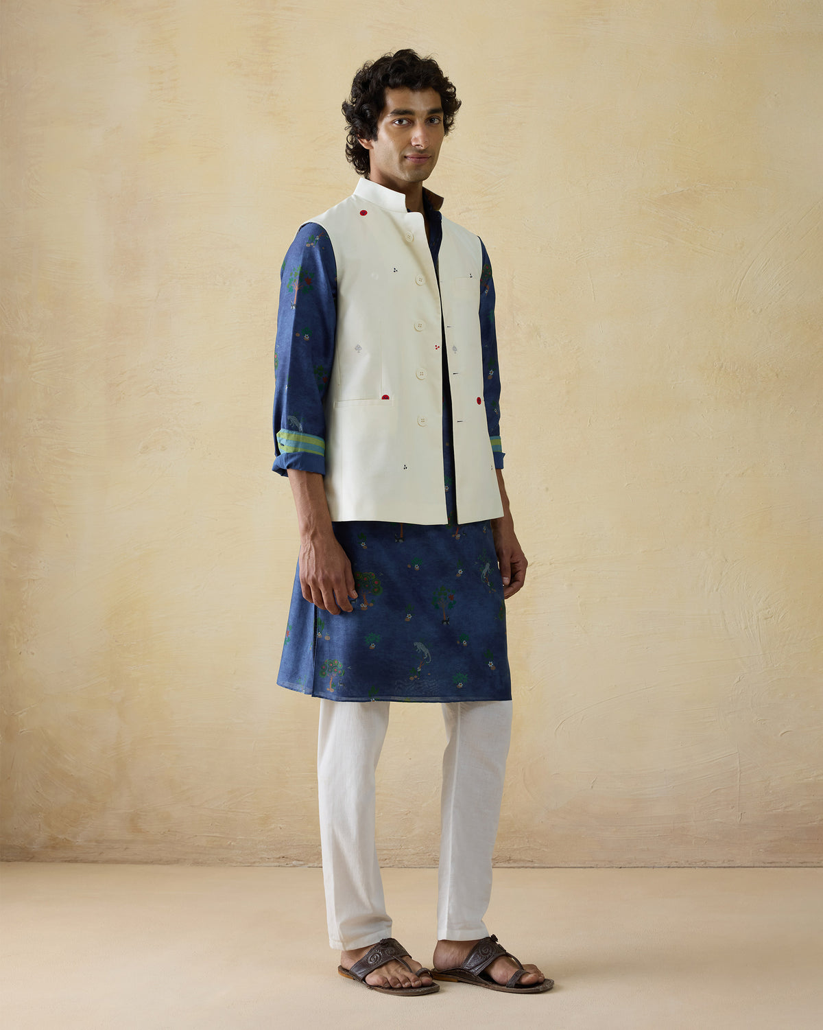 Astral Kurta - Cotton Silk Classic Fit