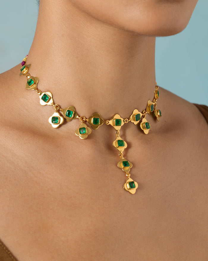 Clover Necklace - Gold